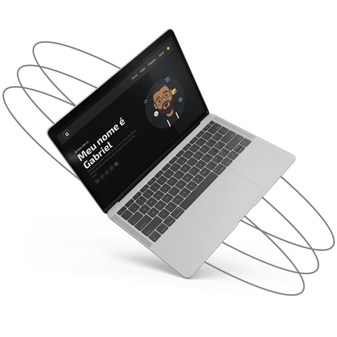 Notebook com o site G4code aberto